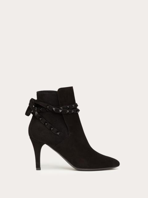 Valentino Rockstud Suede Ankle Boot 85 mm