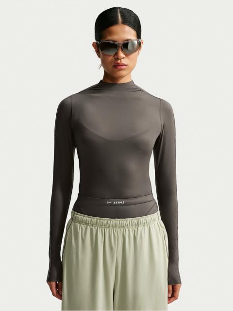 Nike NikeSKIMS Weightless Women's Mock-Neck Long-Sleeve Top