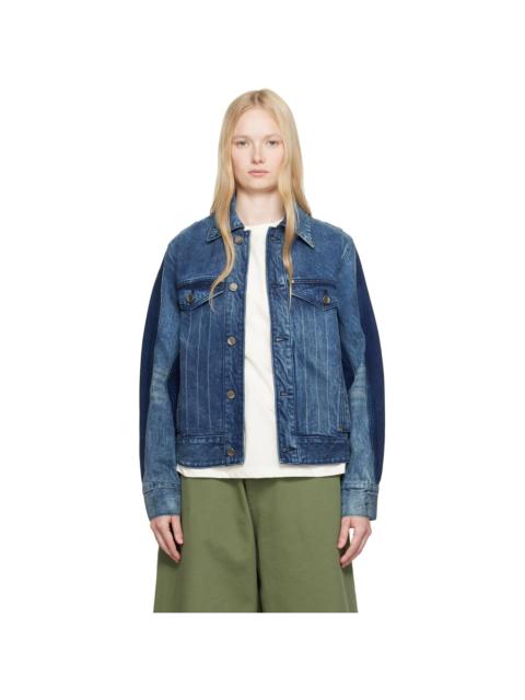 ADER error Blue 1603 Trucker Denim Jacket