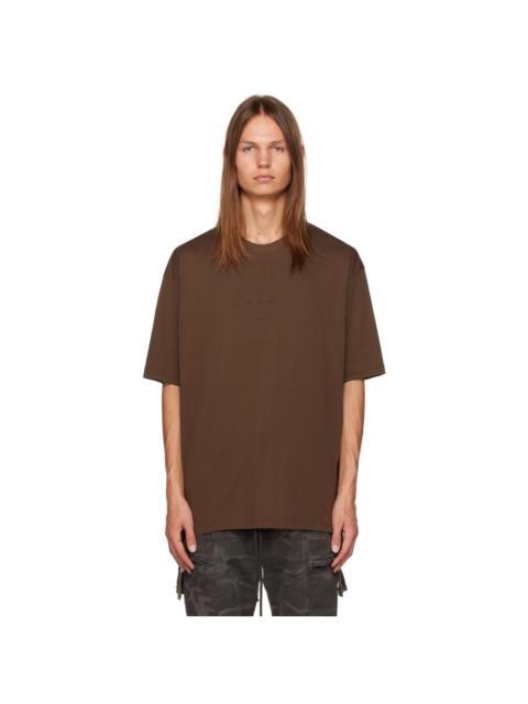 Song for the Mute Brown Oversized T-Shirt