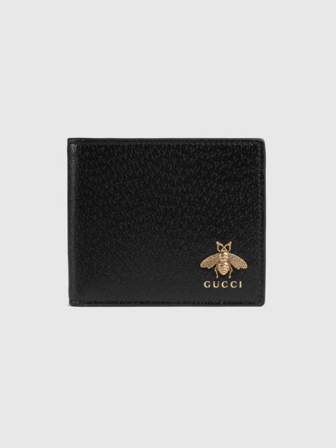GUCCI Animalier leather wallet