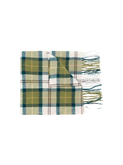Barbour tartan scarf