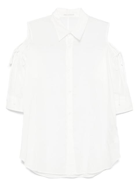 Yohji Yamamoto cut-out shirt