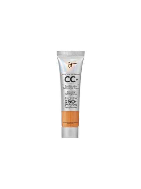 IT Cosmetics CC+ Cream Full-Coverage Foundation with SPF 50+ Travel Size