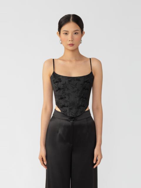 SAU LEE NADIA CORSET TOP
