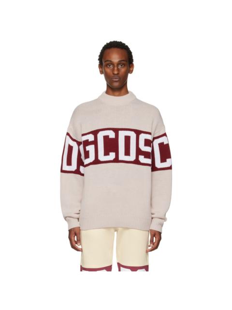 GCDS Off-White Band Sweater