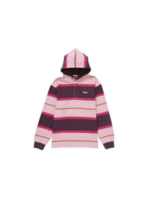 Supreme Supreme Hooded Rugby Dark Purple
