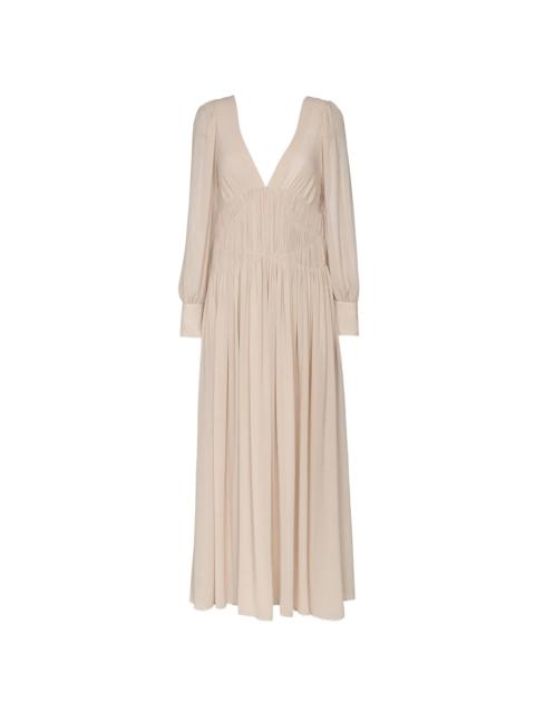 Stella McCartney Carleigh silk-georgette maxi dress