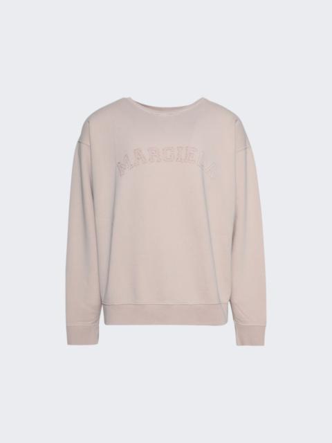 Maison Margiela Logo Sweatshirt Buff