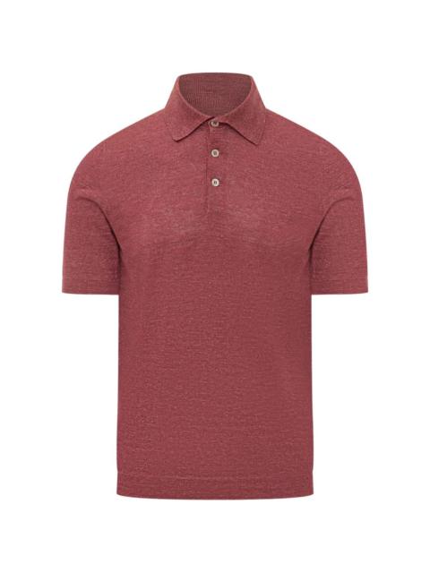 Brunello Cucinelli buttoned polo shirt