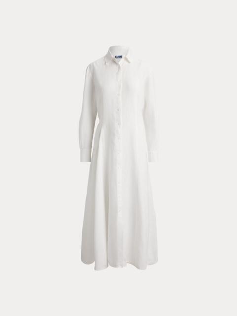 Polo Ralph Lauren Self-Tie Linen Shirtdress
