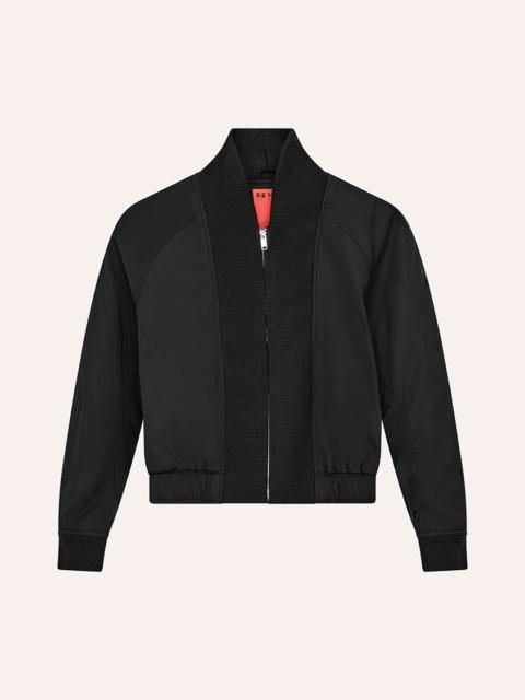 P.E NATION THE ROOKIE JACKET IN BLACK