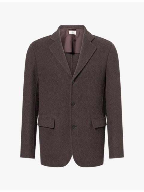 The Row Zach Textured Cashmere Blazer Jacket
