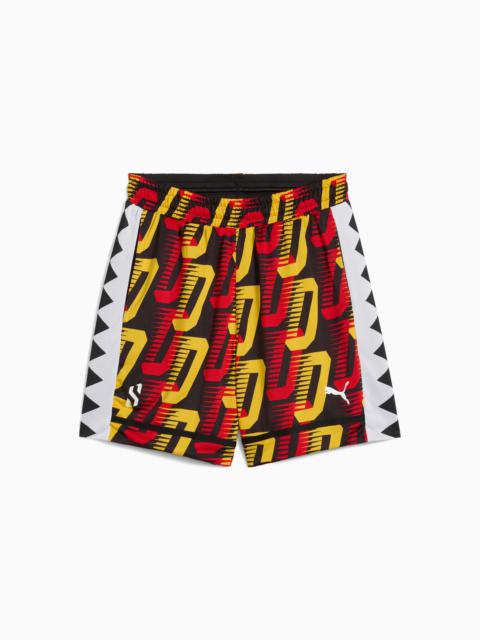 Scoot All Jaws All-Over Print Men's Basketball Shorts