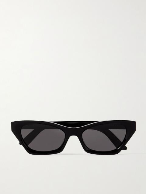 Dior DiorMidnight B1I cat-eye acetate sunglasses Black