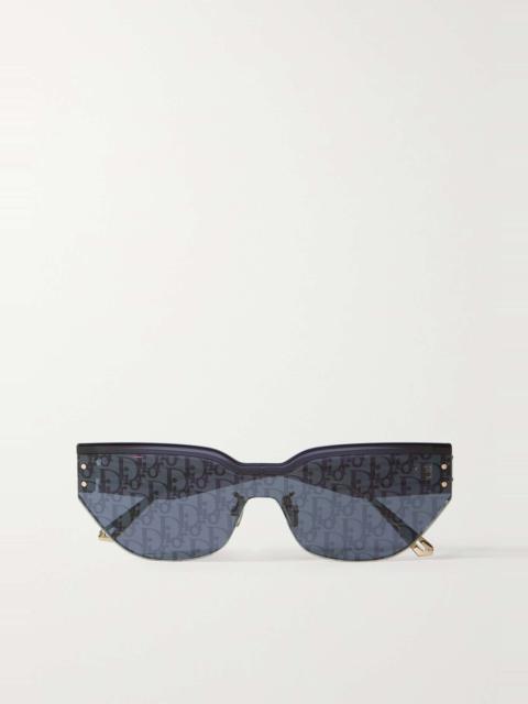 DiorClub M3U D-frame acetate and gold-tone sunglasses