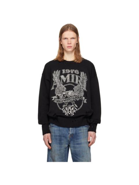 AMIRI Black AMIRI Eagle Sweater