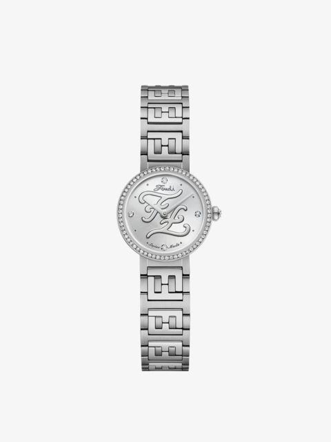 FENDI 19 MM - Watch with FF logo bracelet