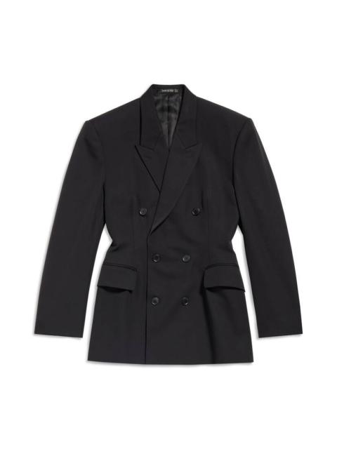 Women's Cinched Jacket in Black