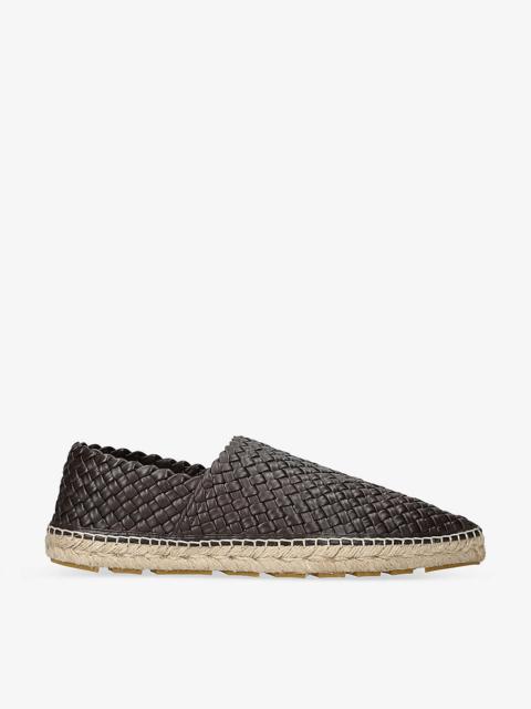 Bottega Veneta Intrecciato leather espadrilles