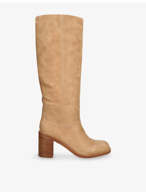 STEVE MADDEN Woodstock Faux Leather Boots
