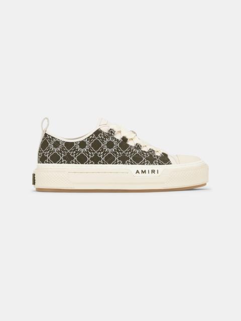 AMIRI MA QUAD CANVAS COURT LOW