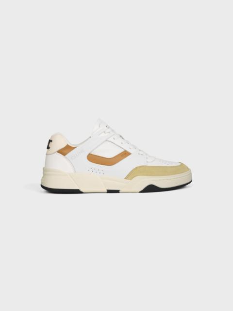 CELINE CT-09 TRAINER SNEAKER IN CALFSKIN, SUEDE CALFSKIN AND MESH