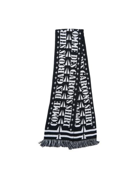 Comme des Garçons SHIRT Knitted Acrylic Stole