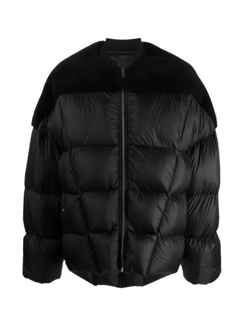 Rick Owens Luxor Flight Padded Down Jacket "Black" RU02C7788LSHON3 09