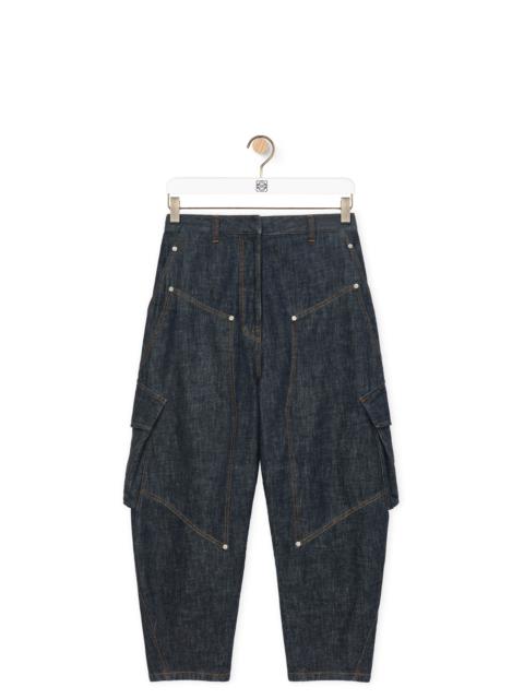 Loewe Cargo jeans in denim