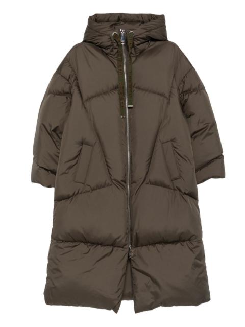 Khrisjoy hooded quilted coat