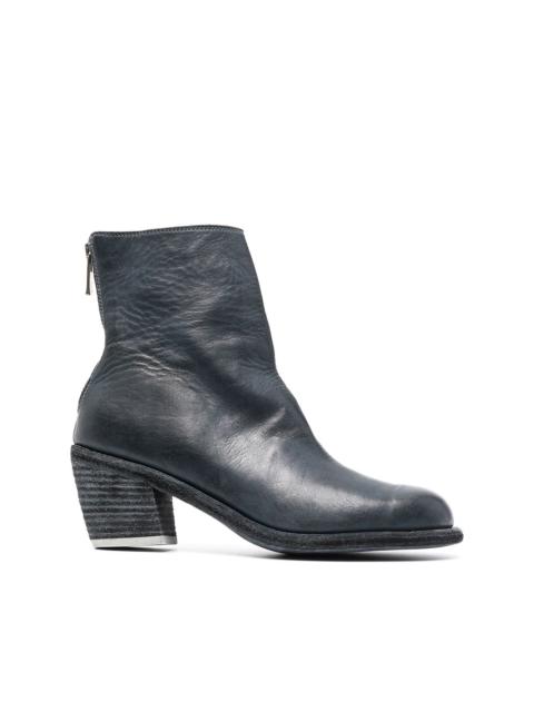Guidi chunky leather boots