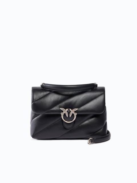 PINKO MEDIUM LOVE BAG PUFF MAXI QUILT NEW BUCKLE SHOULDER BAG