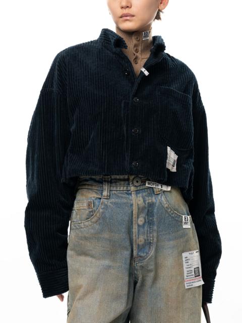 Maison MIHARAYASUHIRO Roll-up Hem Corduroy Shirt