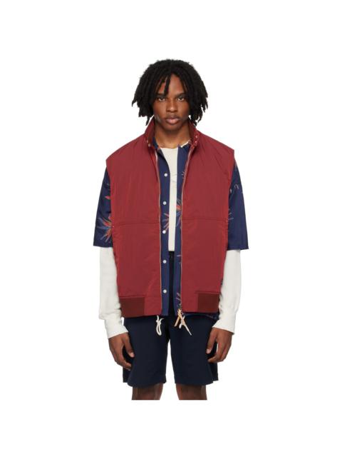 Red Zip-Up Vest