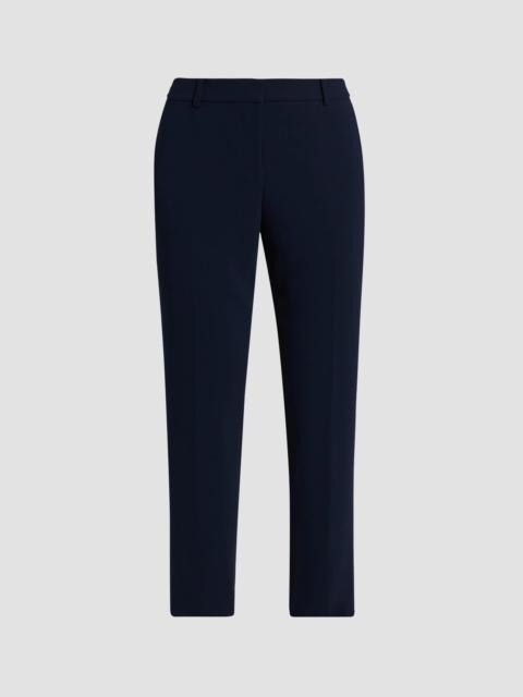 KOBI HALPERIN Women's Gloria Crepe Straight-Leg Pants - Navy