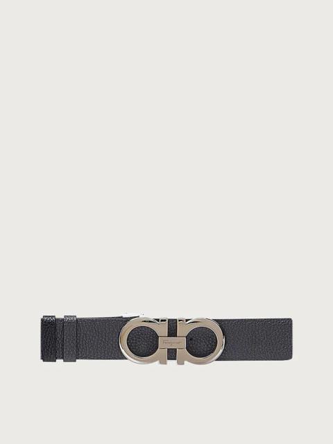 FERRAGAMO REVERSIBLE AND ADJUSTABLE GANCINI BELT