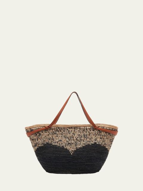 ULLA JOHNSON Mallorca Raffia Carryall Tote Bag