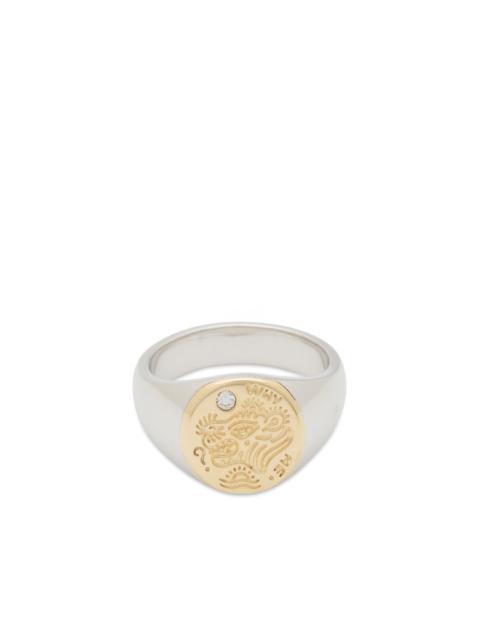 TOM WOOD Tom Wood Why Me Ring Gold Top