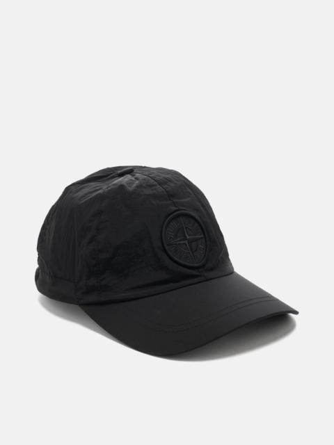 Stone Island Nylon Metal Baseball Cap Black