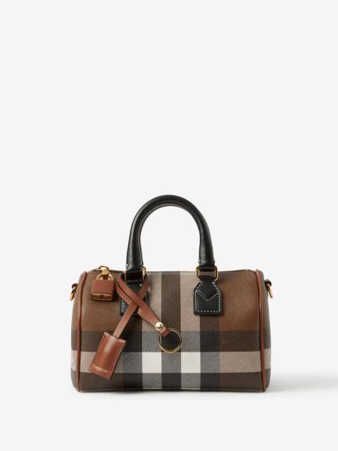 Burberry Check Mini Bowling Bag