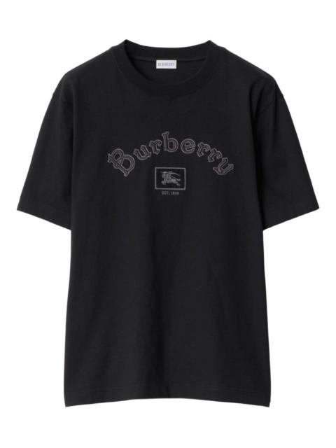 Burberry Equestrian Knight-logo T-shirt