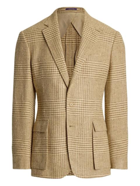 Ralph Lauren houndstooth-patterned blazer