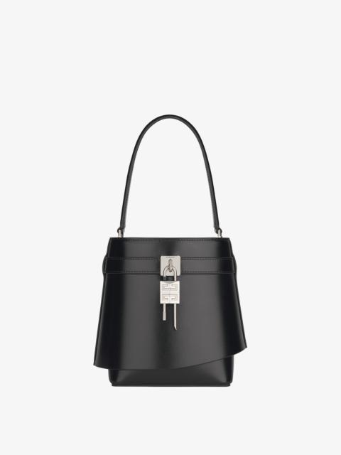Givenchy SHARK LOCK BUCKET BAG IN BOX LEATHER