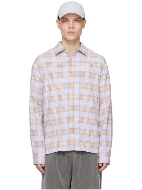 Acne Studios Blue Check Shirt