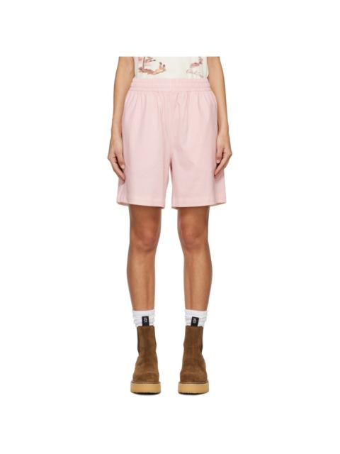 Burberry Pink Drawstring Shorts