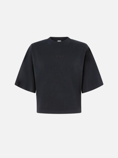 BOXY SWEATER WITH WIDE SHORT SLEEVES