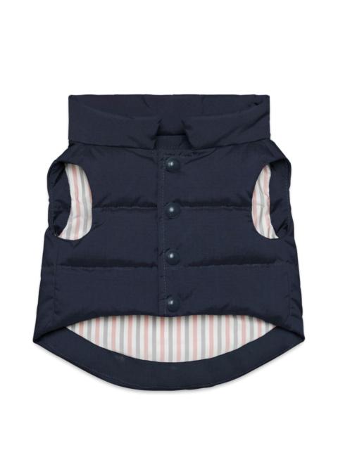 Thom Browne football dog vest