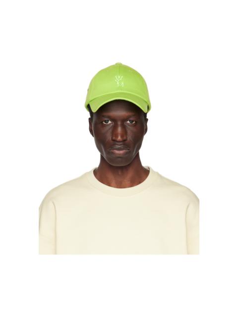 Wooyoungmi Green Embroidered Cap