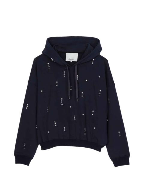 3.1 Phillip Lim embellishment hoodie